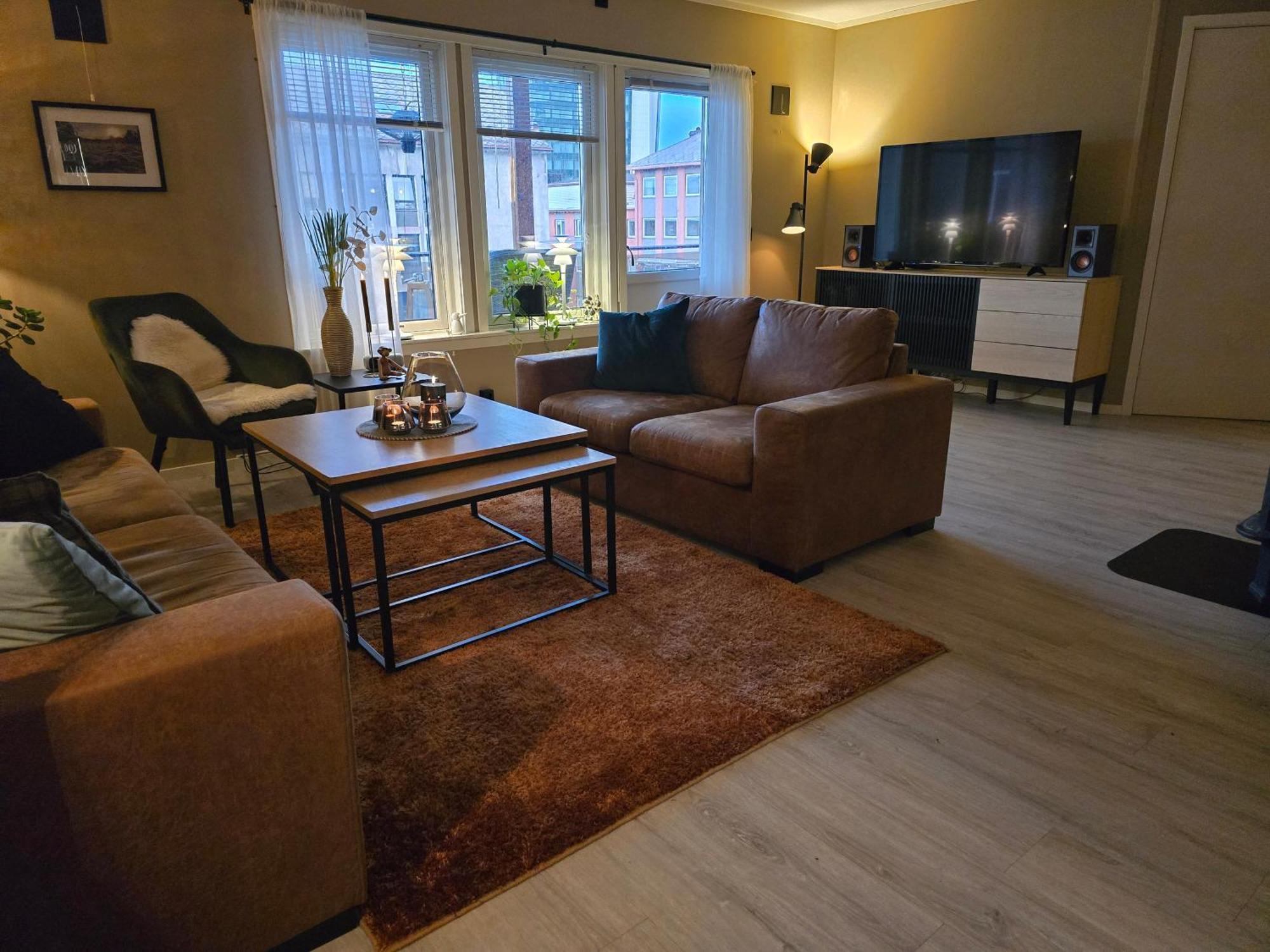 Koselig Og Moderne Leilighet, Meget Sentralt I Narvik Med Gratis Parkering! Zewnętrze zdjęcie